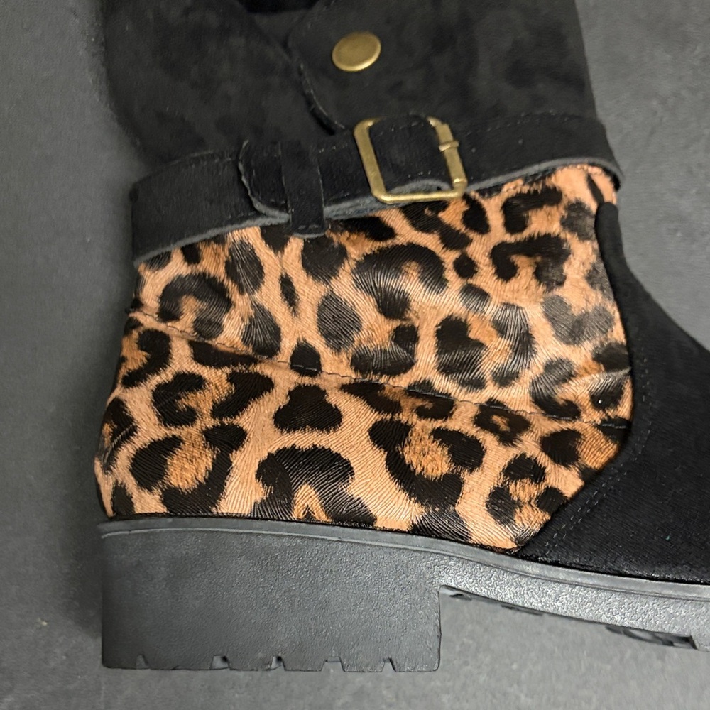 Leopard boots for Women - Picture 6 of 10
